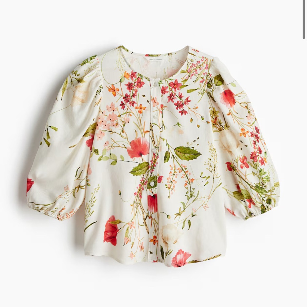H&M Floral Blouse - NWT